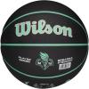 Wilson WNBA Player Icon Mini Basketballs(Black/Turquoise)