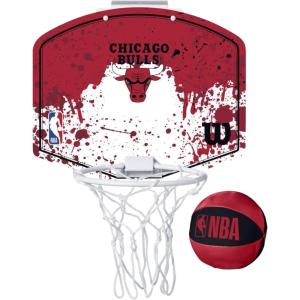 WILSON NBA Team Mini Basketball Hoops(Chicago Bulls)