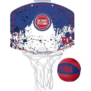 WILSON NBA Team Mini Basketball Hoops(Detroit Pistons)