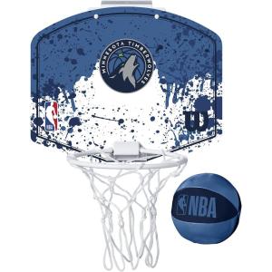 WILSON NBA Team Mini Basketball Hoops(Minnesota Timberwolves)