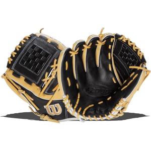 Wilson A2000 P12 12″ Pitcher’s Fastpitch Gloves(Blonde/Black)