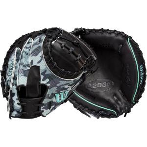 Wilson Fall 2025 A2000® Baseball Gloves(Camo/Black/Seafoam)