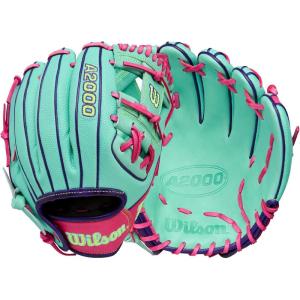 Wilson Fall 2025 A2000® Baseball Gloves(Seafoam/Flamingo/Optic Yellow)