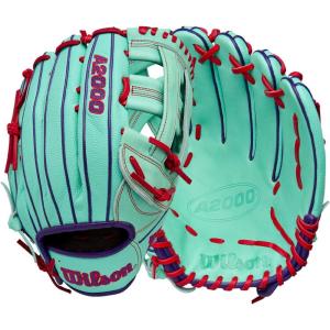 Wilson Fall 2025 A2000® Baseball Gloves(Seafoam/Purple/Red)