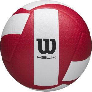 Wilson Helix Official Size Volleyballs(Red/White)