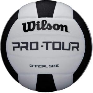 Wilson Indoor Recreational Volleyballs – Official Size(Black/White)