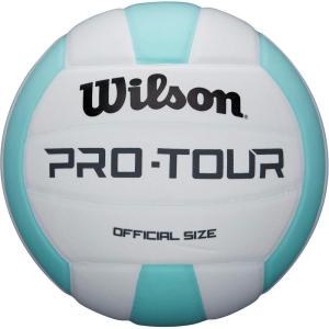 Wilson Indoor Recreational Volleyballs – Official Size(Teal/White)