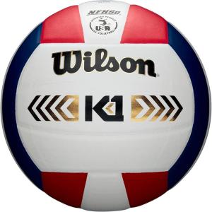 Wilson K1 Gold High Performance Volleyball(Red/White/Navy)