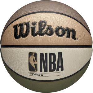 Wilson NBA Forge Indoor/Outdoor Basketball – Teal, Size 7-29.5″(Beige Green)
