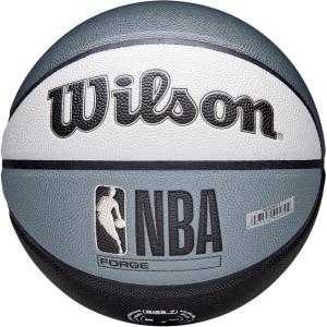 Wilson NBA Forge Indoor/Outdoor Basketball – Teal, Size 7-29.5″(Black/Grey)