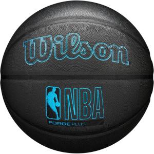 Wilson NBA Forge Indoor/Outdoor Basketball – Teal, Size 7-29.5″(Charcoal Grey)