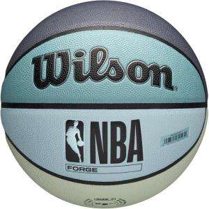 Wilson NBA Forge Indoor/Outdoor Basketball – Teal, Size 7-29.5″(Teal Blue)