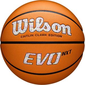 Wilson NCAA Evo NXT Official Indoor Game Basketballs – Sizes 6 and 7(Caitlin Clark 3951)