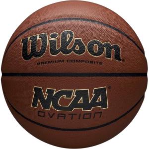 Wilson NCAA Ovation Basketballs – Size 6 AMD Size 7(Brown)