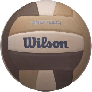 Wilson Pro Tour Volleyball – Official Size, Brown/Tan/Beige