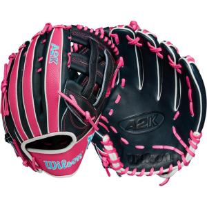 Wilson Summer 2025 A2K® Baseball Gloves(Navy/Flamingo)
