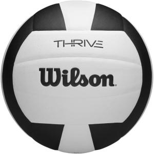 Wilson Thrive Indoor Game Volleyballs – Official Size(Black/White)