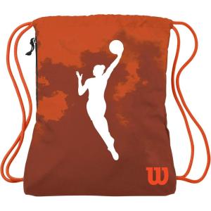 Wilson WNBA Fire Drawstring Basketball Bag – Orange