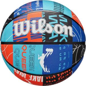 Wilson WNBA Heir Series Basketballs – Women’s Official, Size 6-28.5″(DNA – Blue/Orange)