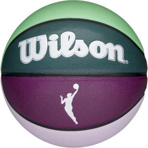Wilson WNBA Heir Series Basketballs – Women’s Official, Size 6-28.5″(Purple/Turquoise)