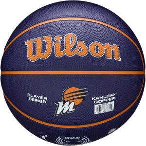 Wilson WNBA Player Icon Mini Basketballs(Purple/Orange)