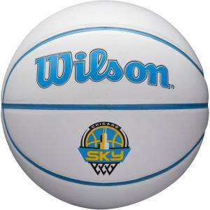 Wilson WNBA Team Autograph Series Mini Basketball(Chicago Sky)