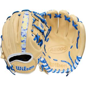 Wilson Winter 2025 A2000® Baseball Gloves(Blonde/Royal/Yellow)