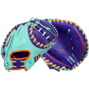 Wilson Winter 2025 A2000® Baseball Gloves(Seafoam/Purple/Orange)