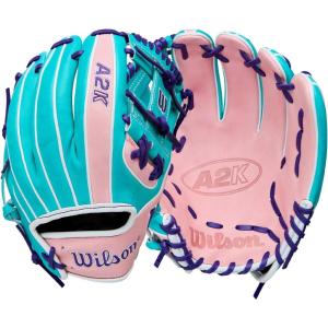 Wilson Winter 2025 A2K® Baseball Gloves(Teal/Pink/Purple)