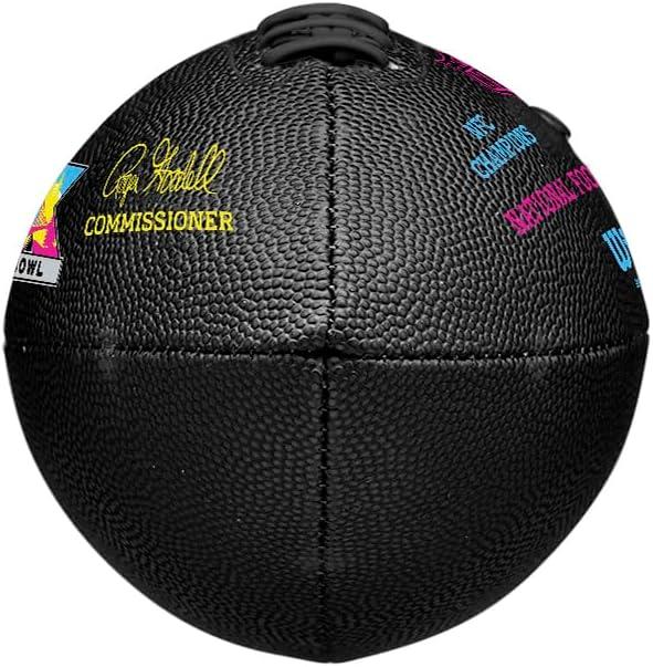 imageWILSON Super Bowl LX Mini Football Black