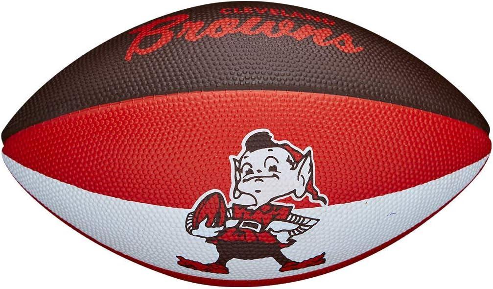 imageWilson NFL Team Retro Football MiniCleveland Browns