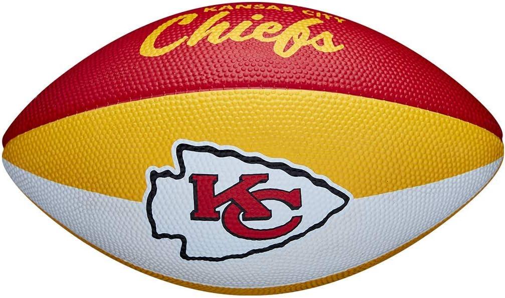 imageWilson NFL Team Retro Football MiniKansas City Chiefs