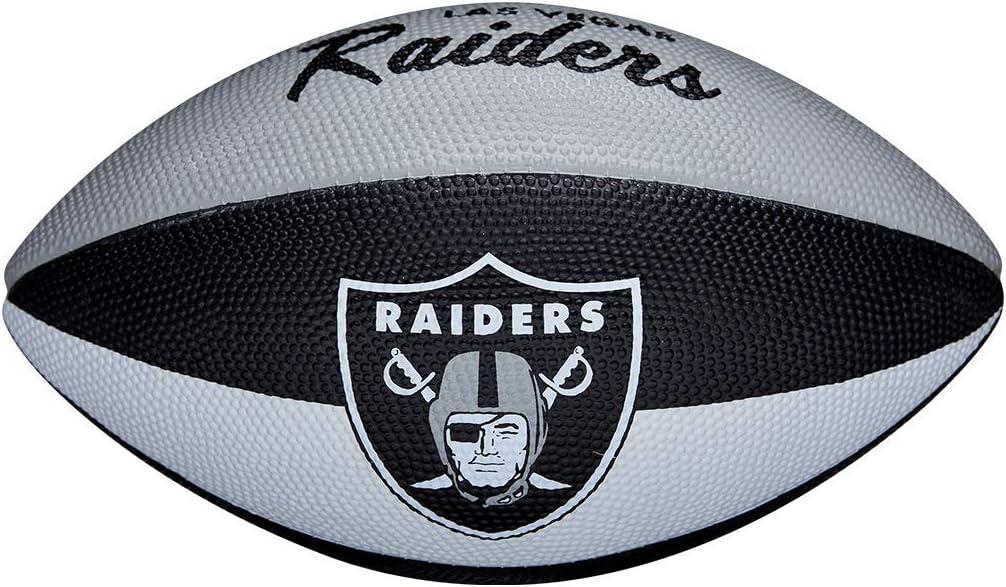 imageWilson NFL Team Retro Football MiniLas Vegas Raiders