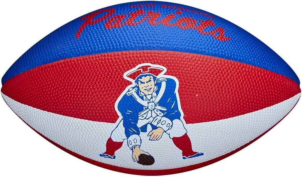 imageWilson NFL Team Retro Football MiniNew England Patriots