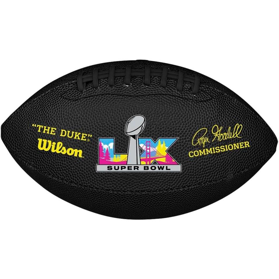 imageWILSON Super Bowl LX Mini Football Black