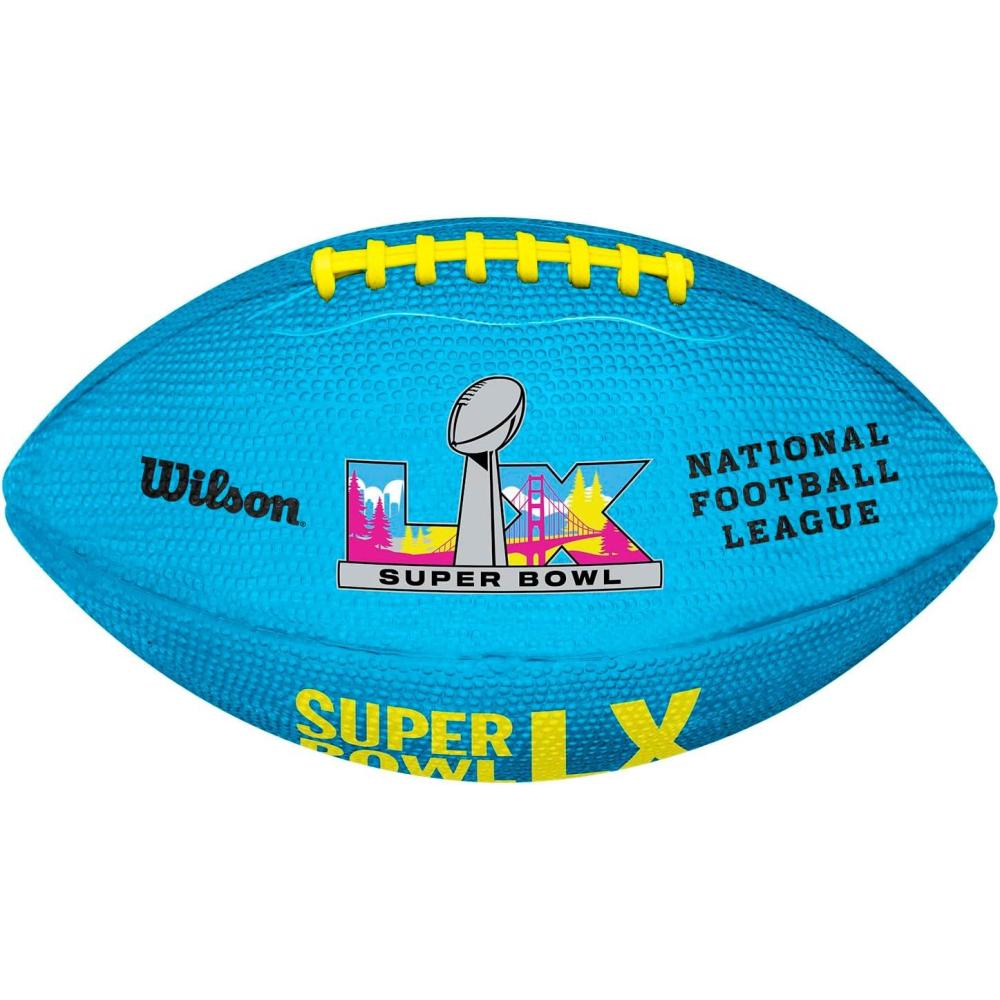 imageWILSON Super Bowl LX Tailgate Football Junior Size