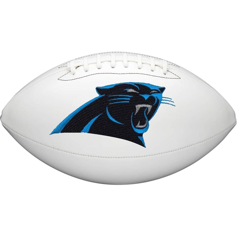 imageWilson NFL Live Team Autograph FootballCarolina Panthers