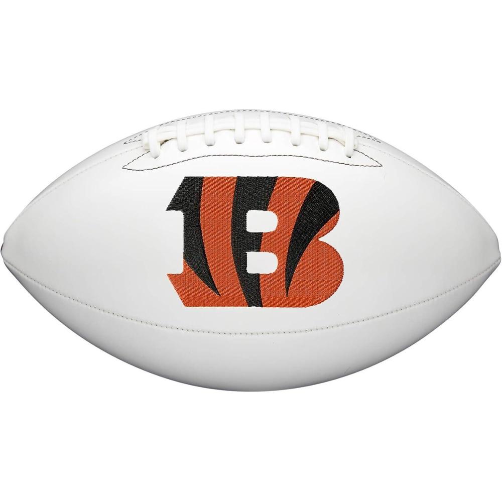 imageWilson NFL Live Team Autograph FootballCincinnati Bengals