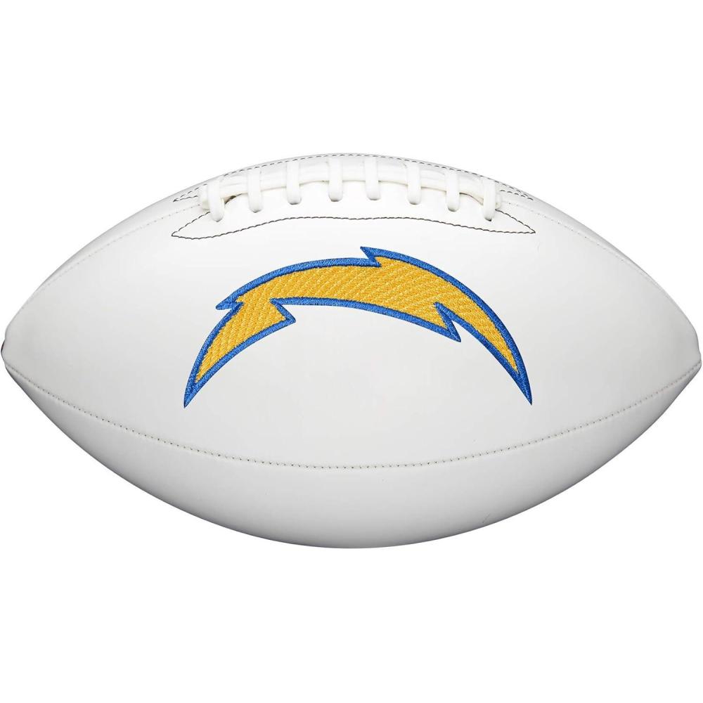 imageWilson NFL Live Team Autograph FootballLos Angeles Chargers
