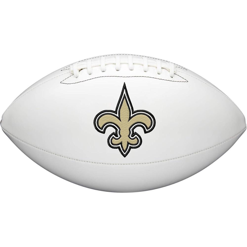 imageWilson NFL Live Team Autograph FootballNew Orleans Saints