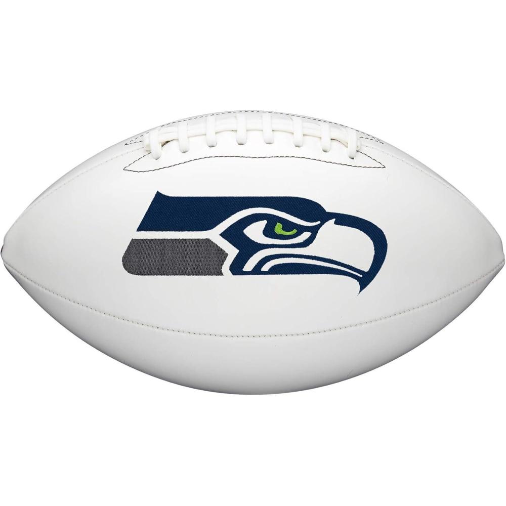 imageWilson NFL Live Team Autograph FootballSeattle Seahawks