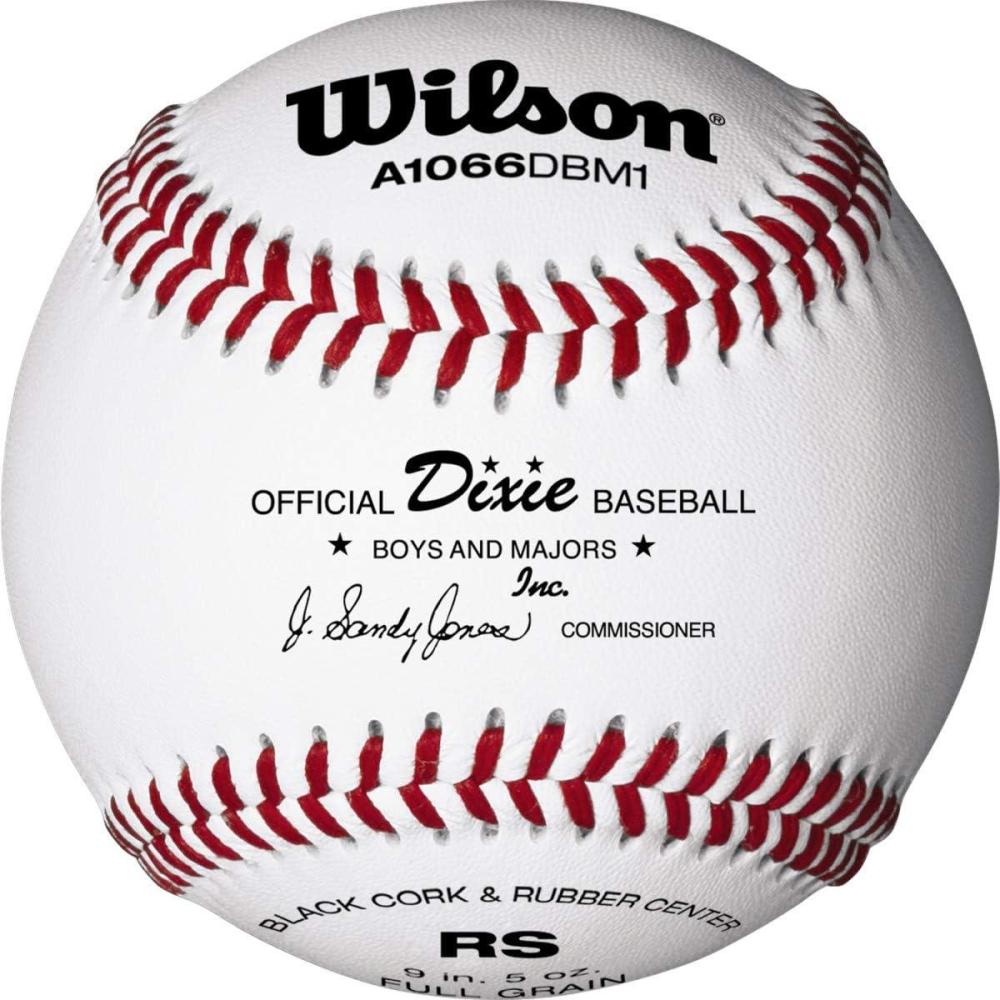 imageWilson Youth League and Tournament Baseballs One DozenDixie Boys and Majors