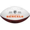 Wilson NFL Live Team Autograph Football(Cincinnati Bengals)
