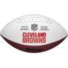 Wilson NFL Live Team Autograph Football(Cleveland Browns)