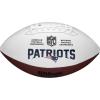 Wilson NFL Live Team Autograph Football(New England Patriots)