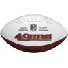 Wilson NFL Live Team Autograph Football(San Francisco 49ers)