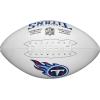 Wilson NFL Live Team Autograph Football(Tennessee Titans)
