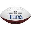 Wilson NFL Live Team Autograph Football(Tennessee Titans)