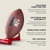 Wilson NFL Recreational Footballs(Brown – Deflated w/ Pump and Tee)