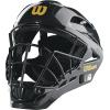 Wilson Pro Stock Umpire Helmet, Black, 7″-7 1/2″